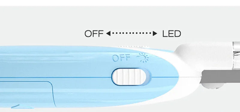  Pet Nail Clippers Dog Nail Clippers Cat Nail Clippers LED Electric Nail Grinder Pet Supplies LED Light Pet Nail Clippers